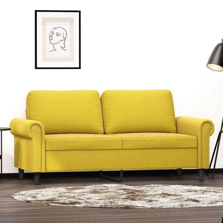 3-Sitzer-Sofa 180 Cm Samt