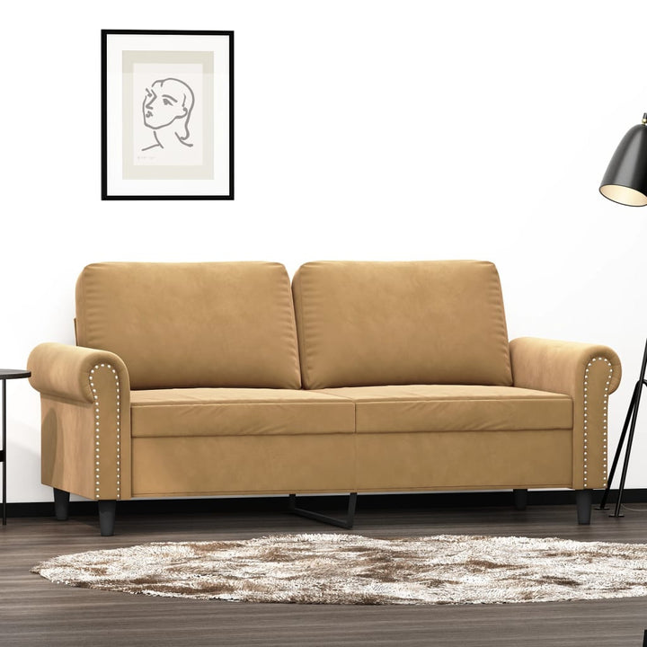 3-Sitzer-Sofa 180 Cm Samt