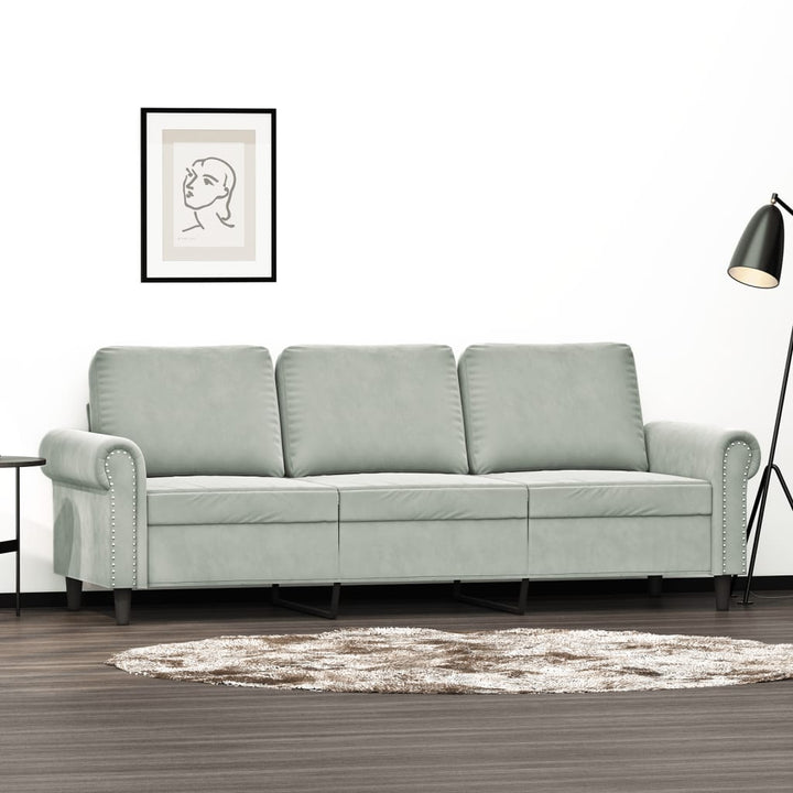 3-Sitzer-Sofa 180 Cm Samt