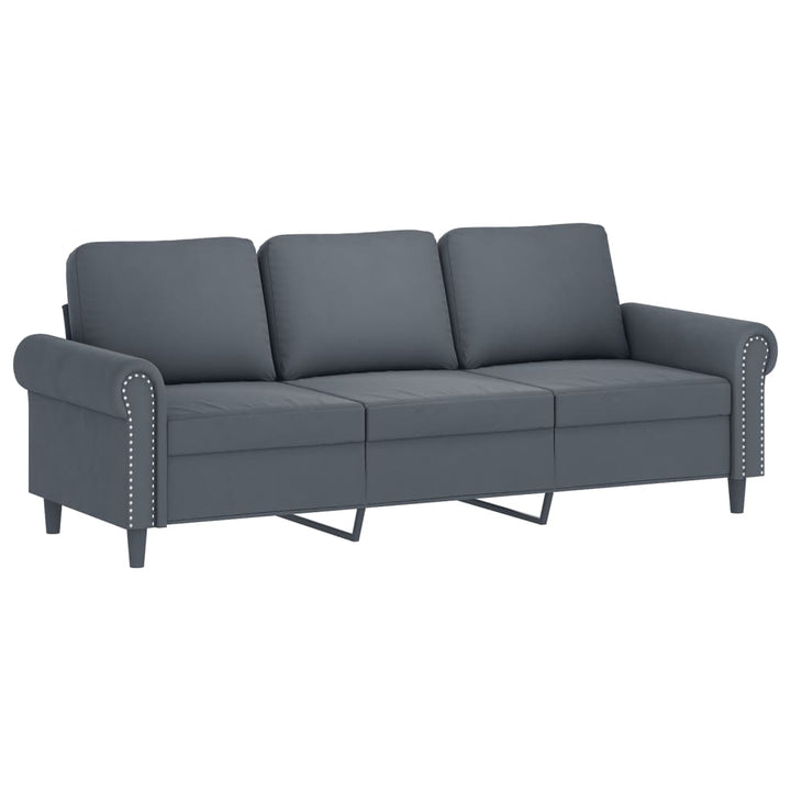 3-Sitzer-Sofa 180 Cm Samt