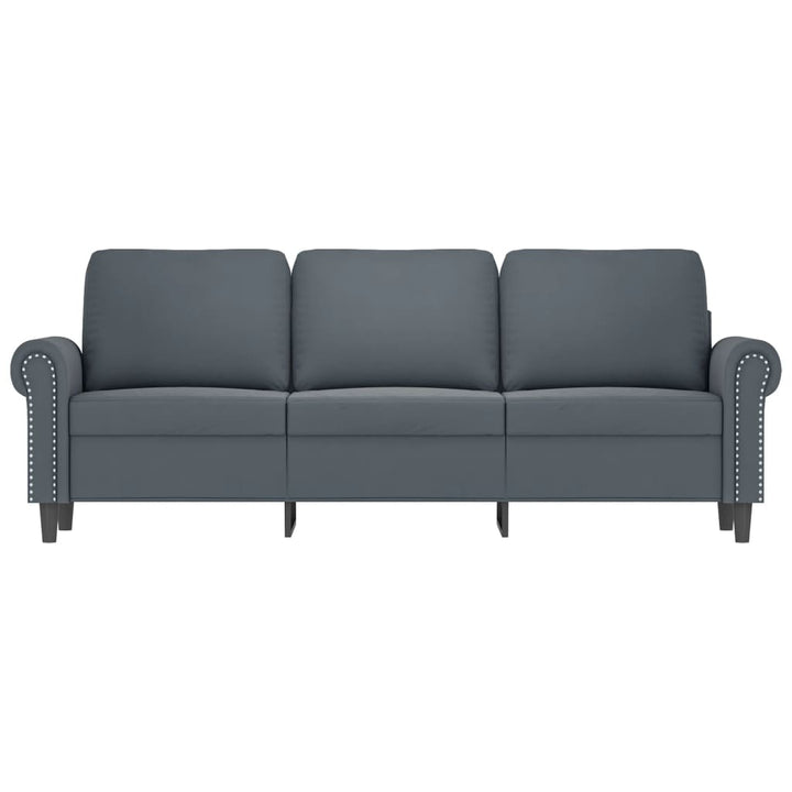 3-Sitzer-Sofa 180 Cm Samt