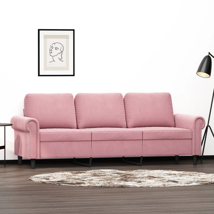 3-Sitzer-Sofa 180 Cm Samt