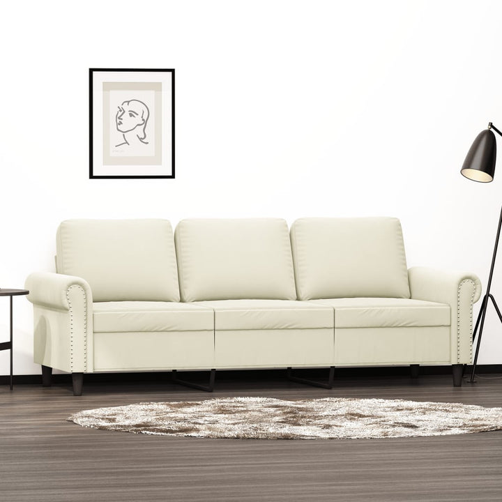 3-Sitzer-Sofa 180 Cm Samt