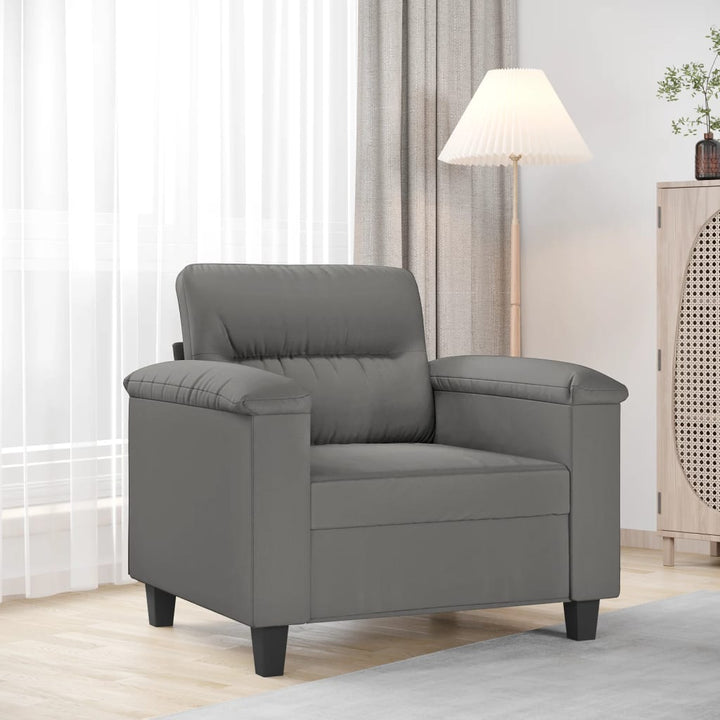 2-Sitzer-Sofa 140 Cm Mikrofasergewebe