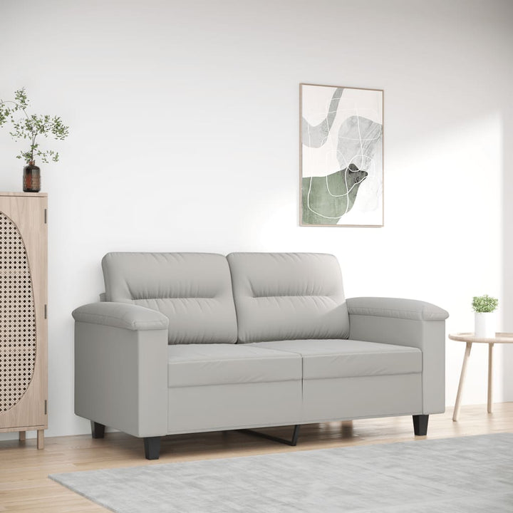 2-Sitzer-Sofa 140 Cm Mikrofasergewebe