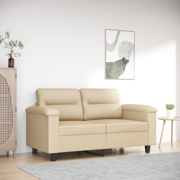 2-Sitzer-Sofa 140 Cm Mikrofasergewebe