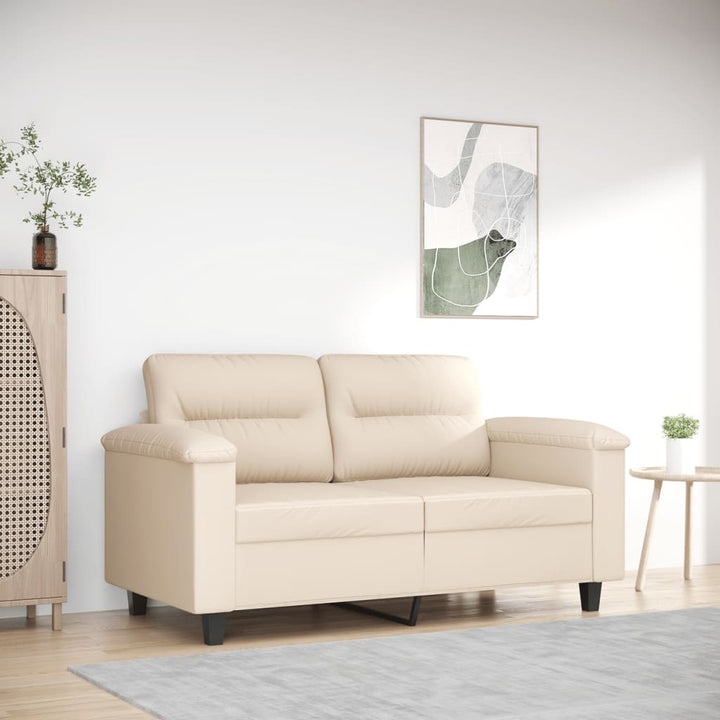 2-Sitzer-Sofa 140 Cm Mikrofasergewebe