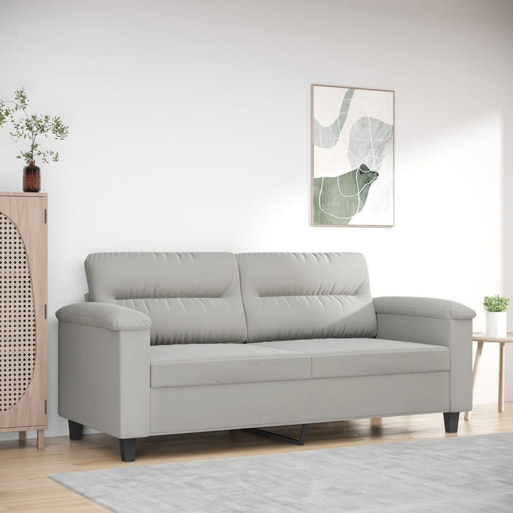 2-Sitzer-Sofa 140 Cm Mikrofasergewebe