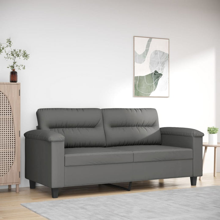 2-Sitzer-Sofa 140 Cm Mikrofasergewebe