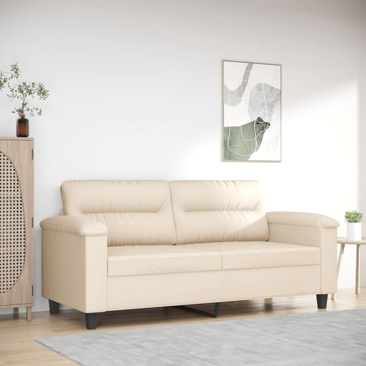 2-Sitzer-Sofa 140 Cm Mikrofasergewebe