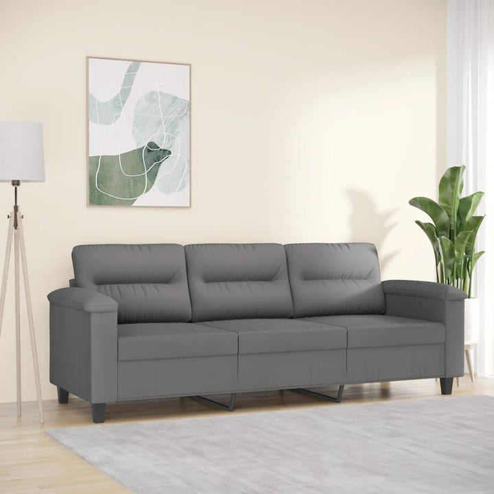 2-Sitzer-Sofa 140 Cm Mikrofasergewebe