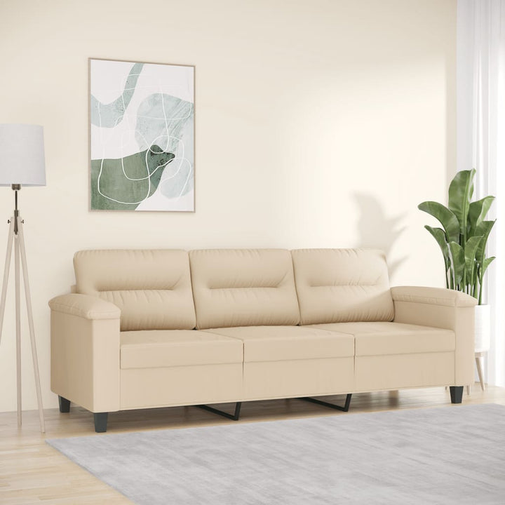 2-Sitzer-Sofa 140 Cm Mikrofasergewebe