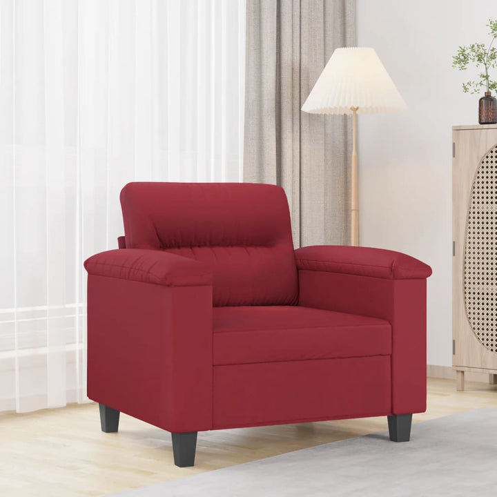 2-Sitzer-Sofa -Braun 120 Cm Kunstleder