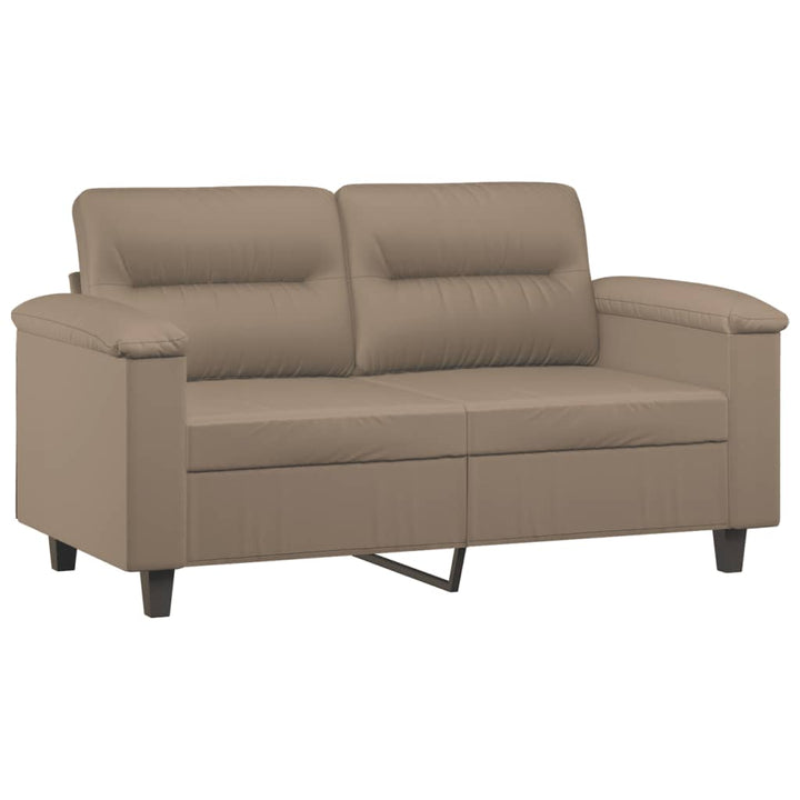 2-Sitzer-Sofa -Braun 120 Cm Kunstleder