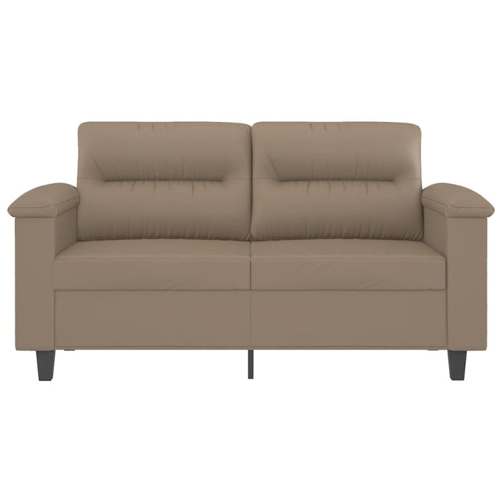 2-Sitzer-Sofa -Braun 120 Cm Kunstleder