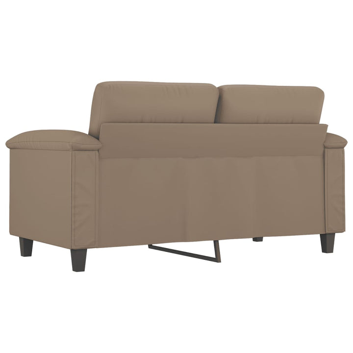 2-Sitzer-Sofa -Braun 120 Cm Kunstleder