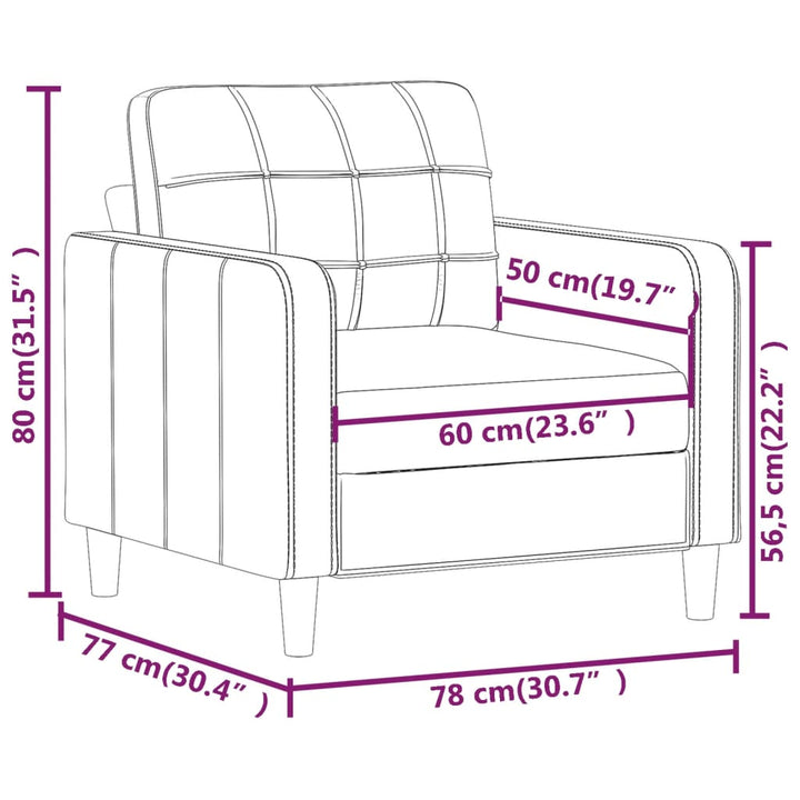 Sofasessel 60 Cm Stoff