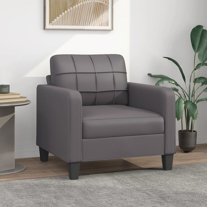 2-Sitzer-Sofa 120 Cm Kunstleder