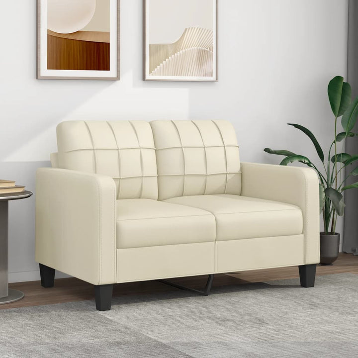 2-Sitzer-Sofa 120 Cm Kunstleder