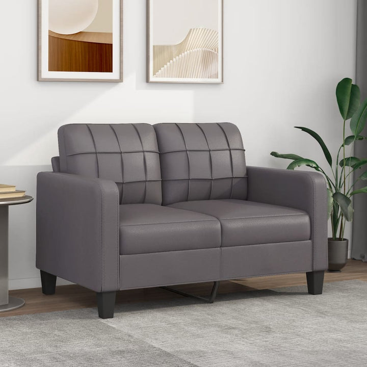 2-Sitzer-Sofa 120 Cm Kunstleder