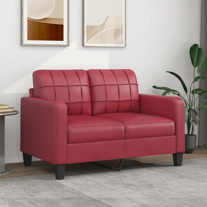 2-Sitzer-Sofa 120 Cm Kunstleder