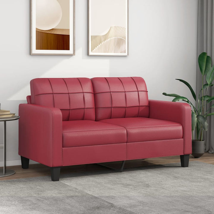 2-Sitzer-Sofa 120 Cm Kunstleder