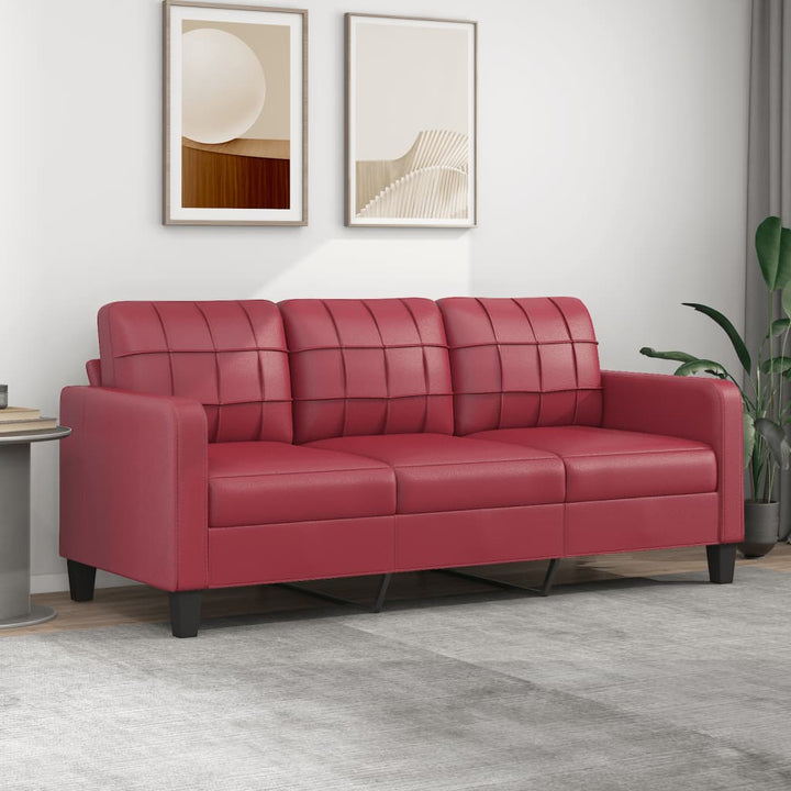 2-Sitzer-Sofa 120 Cm Kunstleder