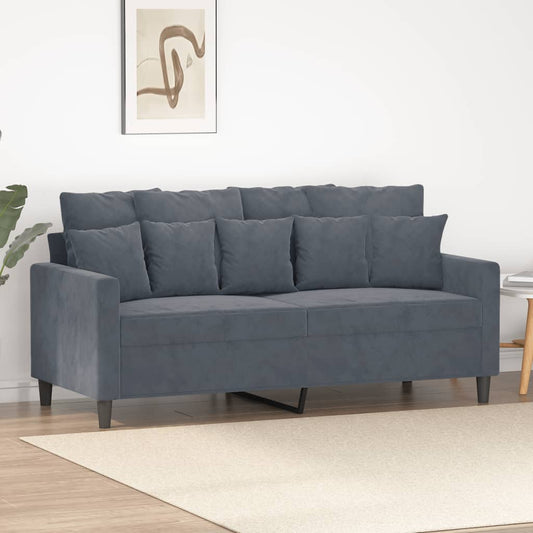 2-Sitzer-Sofa 140 Cm Samt