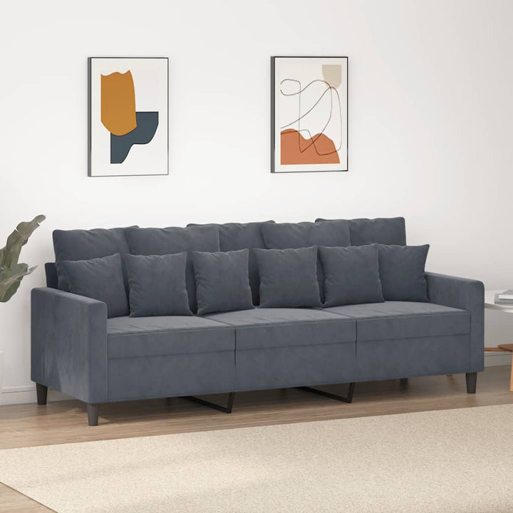 2-Sitzer-Sofa 140 Cm Samt