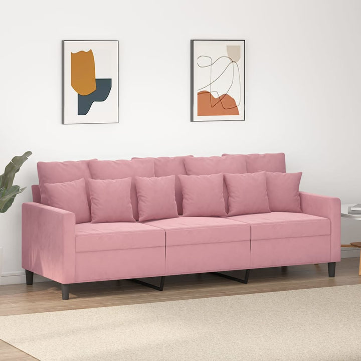 2-Sitzer-Sofa 140 Cm Samt