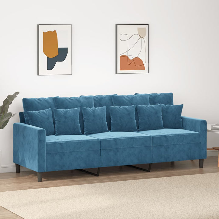 2-Sitzer-Sofa 140 Cm Samt