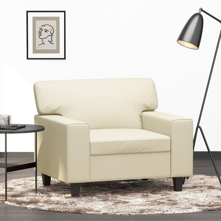 2-Sitzer-Sofa 120 Cm Kunstleder