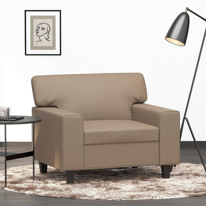 2-Sitzer-Sofa 120 Cm Kunstleder