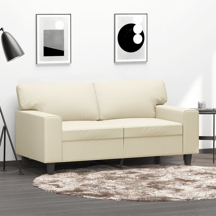 2-Sitzer-Sofa 120 Cm Kunstleder