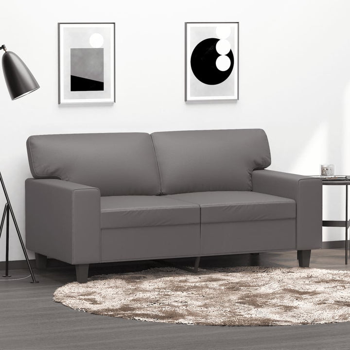 2-Sitzer-Sofa 120 Cm Kunstleder