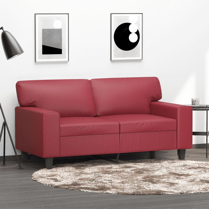 2-Sitzer-Sofa 120 Cm Kunstleder