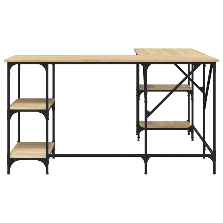 Schreibtisch Sonoma-Eiche 139X139X75 Cm Holzwerkstoff