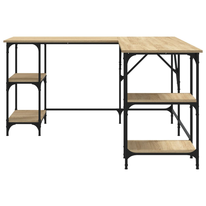 Schreibtisch Sonoma-Eiche 139X139X75 Cm Holzwerkstoff