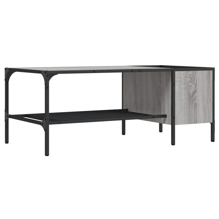 Couchtisch Mit Regal 100X51X40 Cm Holzwerkstoff