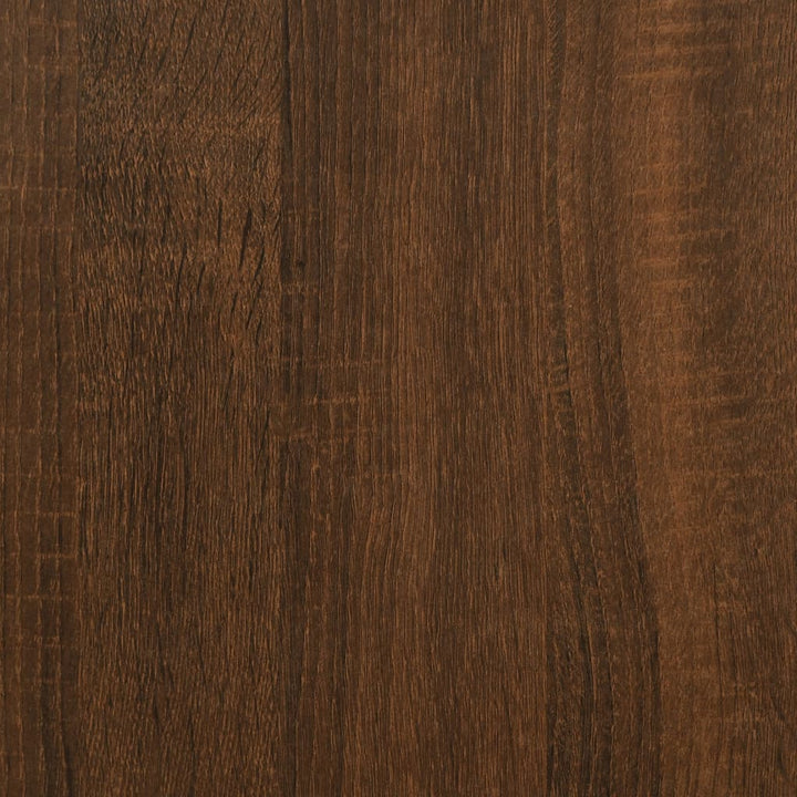 Konsolentisch Braun Eichen-Optik 140X29X75 Cm Holzwerkstoff