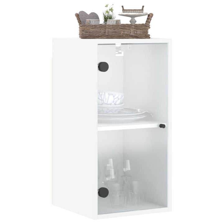 Wandschrank Mit Glastüren 35X37X68,5 Cm