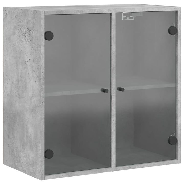 Wandschrank Mit Glastüren 68X37X68,5 Cm