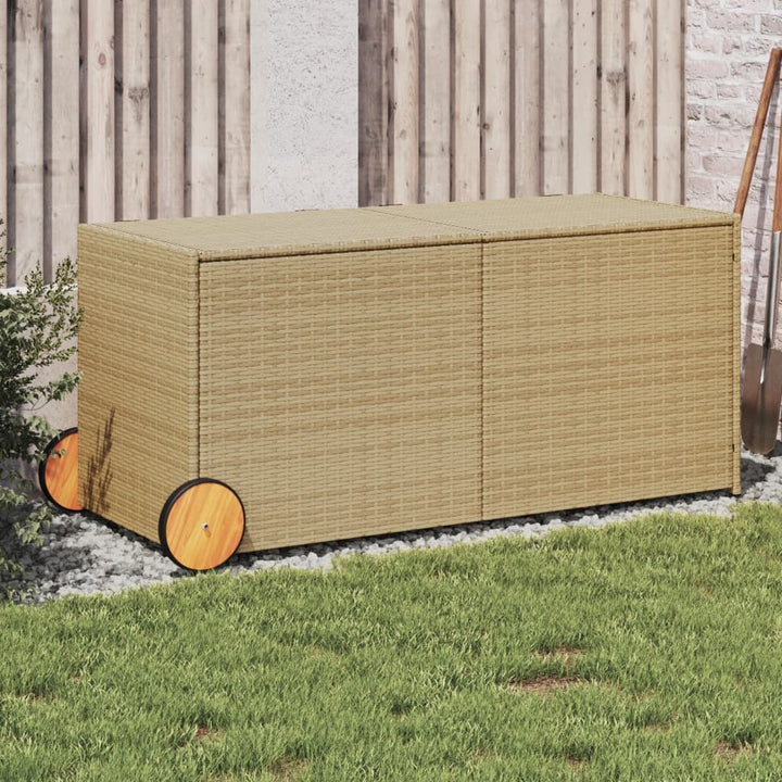 Gartenbox Poly Rattan