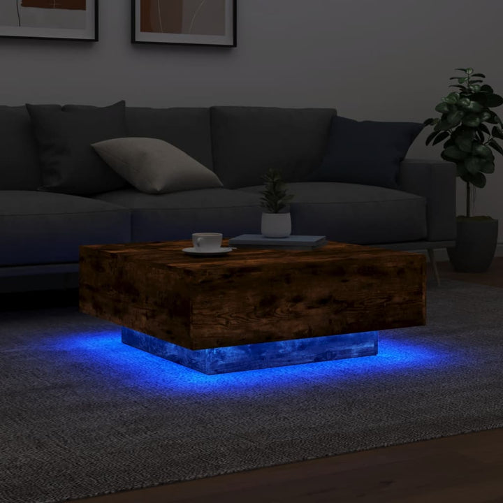 Couchtisch Mit Led-Leuchten