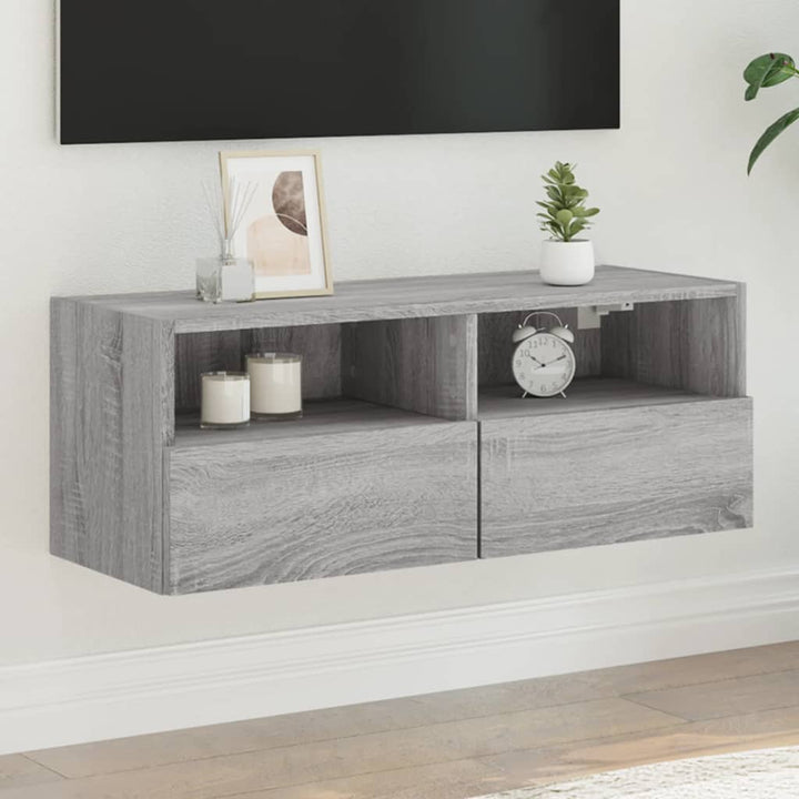 Tv-Wandschrank 40X30X30 Cm Holzwerkstoff