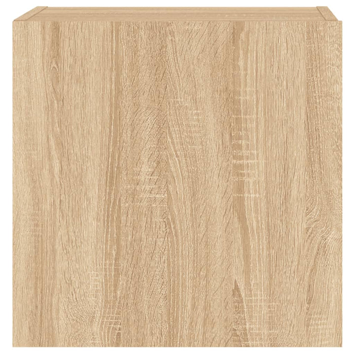 Tv-Wandschrank Sonoma-Eiche 40,5X30X Holzwerkstoff