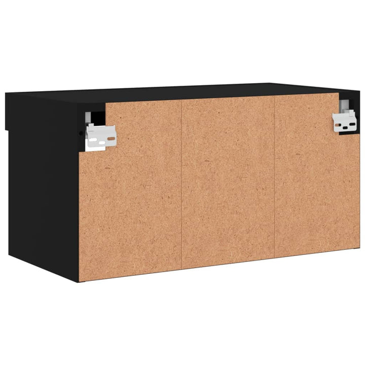 Tv-Schrank Mit Led-Leuchten 60X30X30 Cm