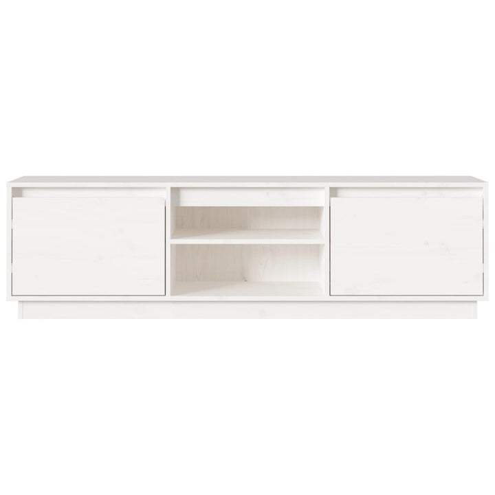 Tv-Schrank 140X35X40 Cm Massivholz Kiefer