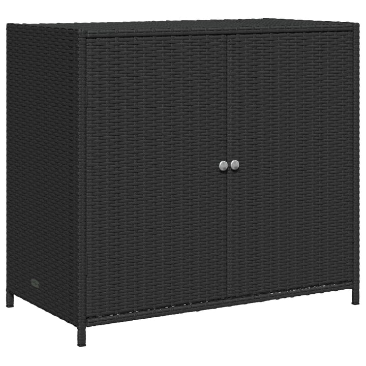 Gartenschrank 83X45X76 Cm Poly Rattan