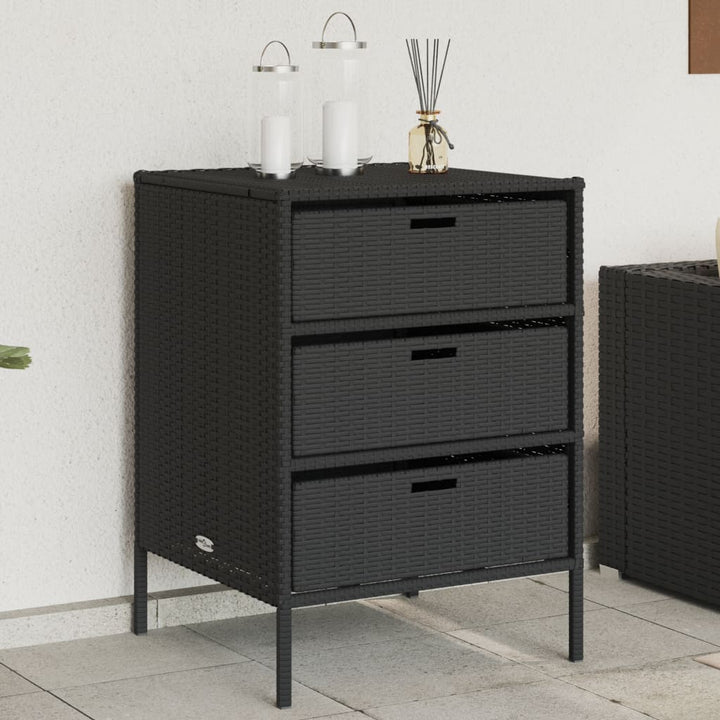 Gartenschrank Poly Rattan